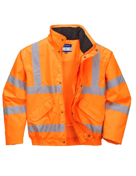 Blouson Respirant Hi-Vis doublure Mesh couleur : Orange taille L - PORTWEST