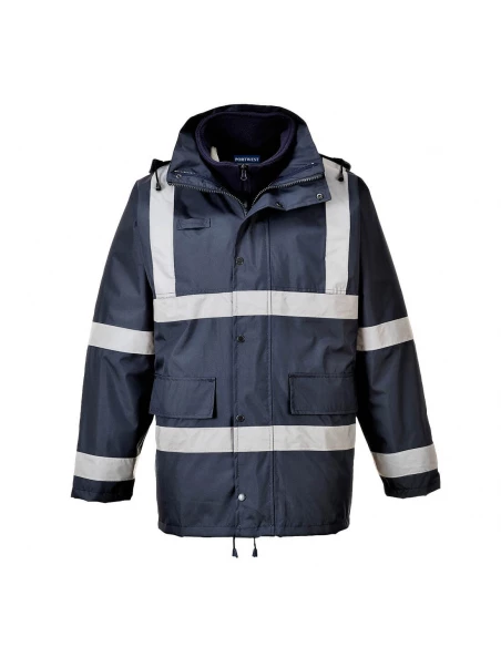 Parka 3-en-1 Iona™ Trafic couleur : Marine taille M - PORTWEST