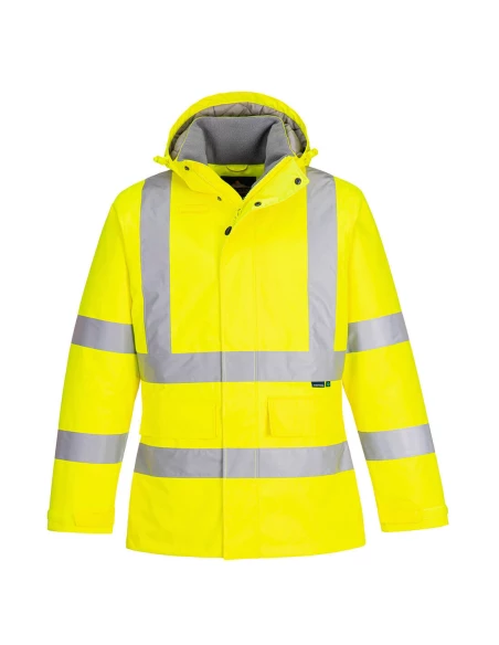 Parka d'hiver haute visibilité PW2 couleur : Jaune taille 4XL - PORTWEST