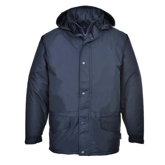 Parka Respirant Arbroath doublé polaire couleur : Marine taille XXXL - PORTWEST
