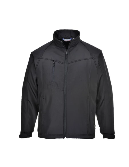 Veste Softshell Oregon (3L) couleur : Noir taille XL - PORTWEST