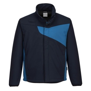Veste Softshell PW2 (2 couches) couleur : Marine/Royal taille M - PORTWEST