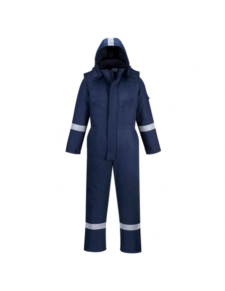 Combinaison Hiver FR Antistatique couleur : Marine taille M - PORTWEST