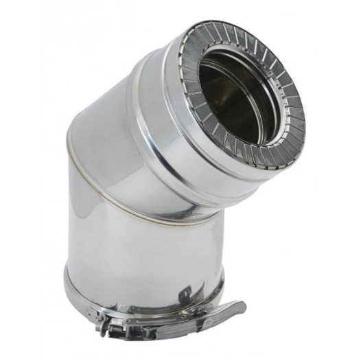 coude 45deg duoten inox 316