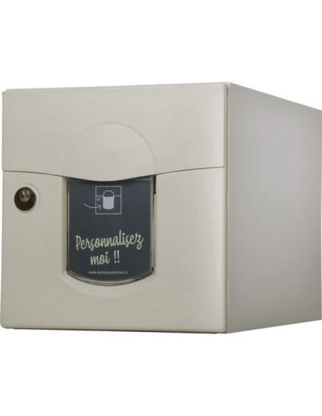 Boite aux lettres solea 2 portes beige - RENZ