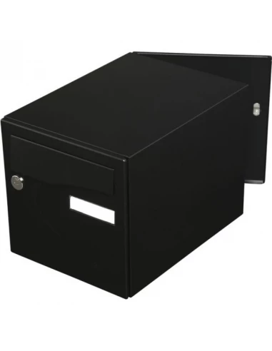 Boîte aux lettres PREFERENCE 2 PORTES NOIR MAT 9005 - RENZ