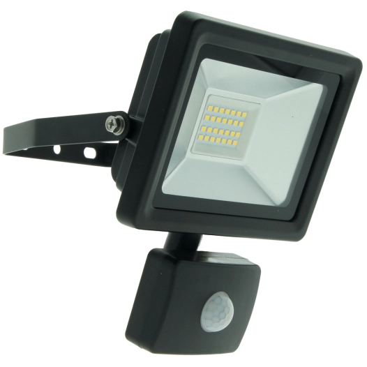 Projecteur Easy Connect LED 20W Noir + Détecteur de Mouvement