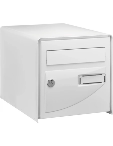 Boite aux lettres probat 1 porte blanche - DECAYEUX