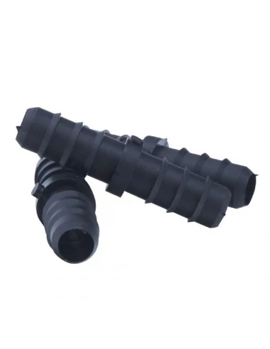 Jonction Droite pour Goutte À Goutte Ø16mm Cannelé Par 3 pièces - RAIN