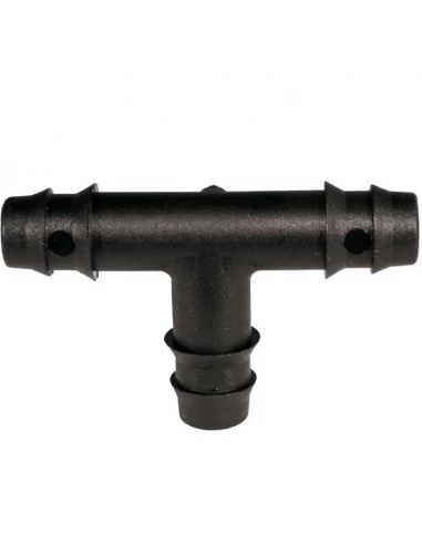 Raccord en Té pour Goutte À Goutte Ø16mm Cannelé Par 2 pièces - RAIN