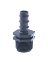 Manchon droit cannelé Diamêtre 16mm filetage 20X27 - RAIN IRRIGATION
