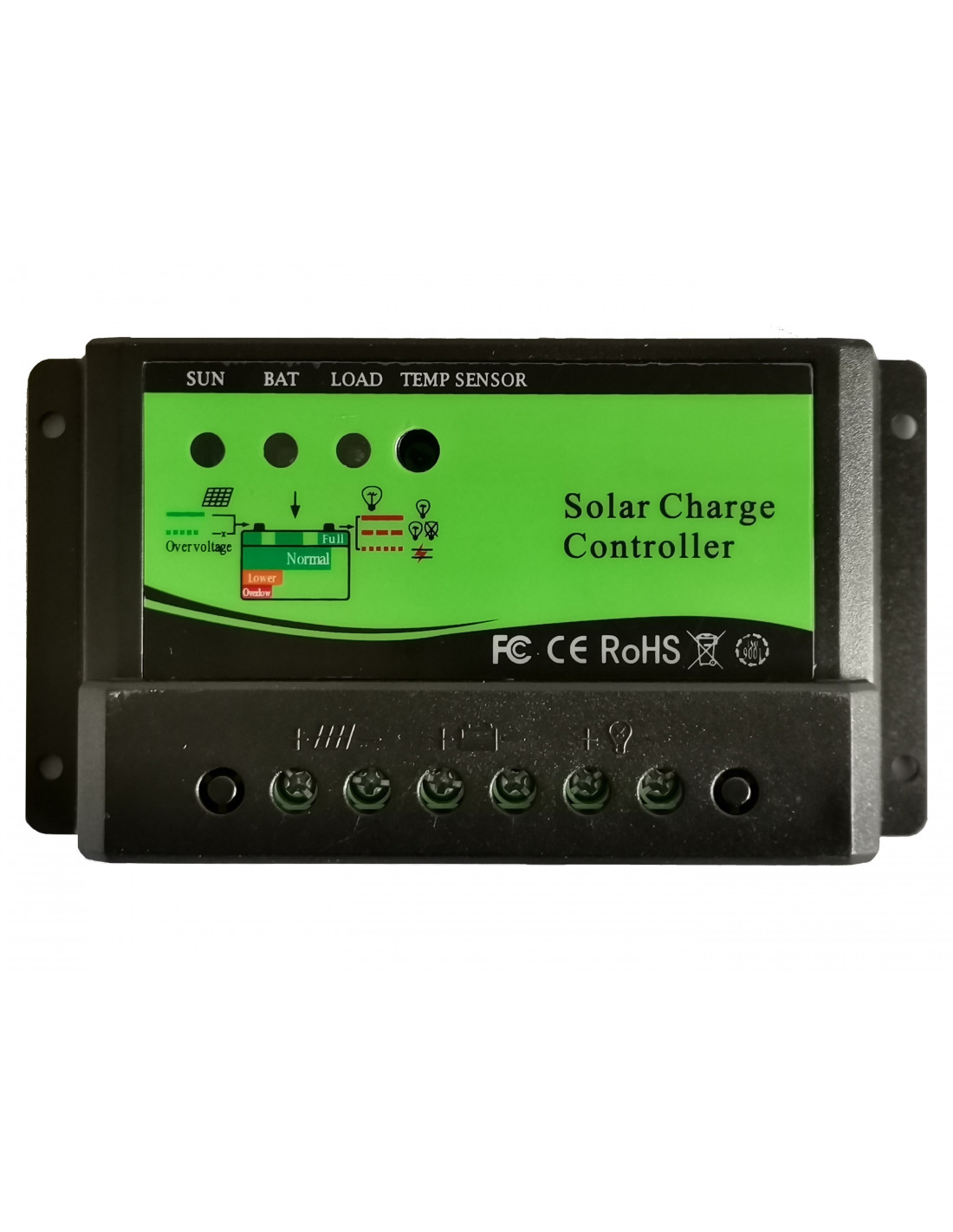 Régulateur de charge solaire PWM 12-24V 10A VS1024A
