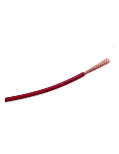Fil rigide rouge 25mm2, au mêtre h07vk
