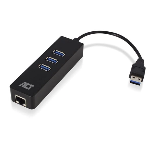 usb 3.2 gen1 hub 3 port with gigabit network port