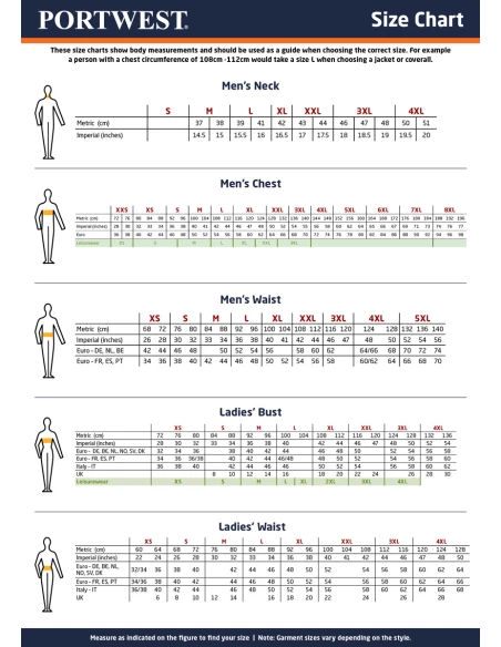 Pantalon HV respirant couleur : Orange taille M - PORTWEST