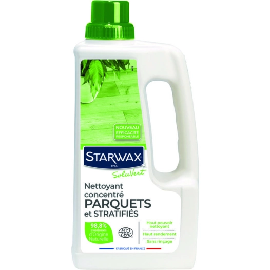 Nettoyant doux parquet stratifié 1litre - STARWAX