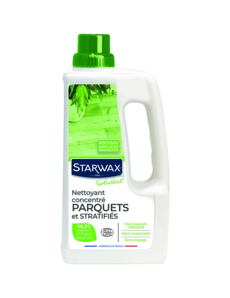 Nettoyant doux parquet stratifié 1litre - STARWAX