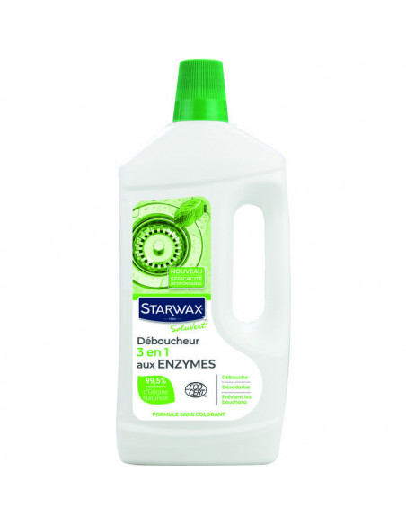Déboucheur anti-odeurs aux enzymes 1 litre - STARWAX