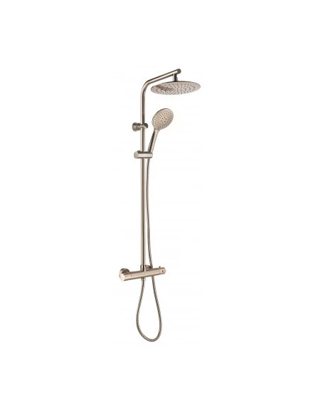Colonne de douche avec robinetterie FULL INOX - ROUSSEAU