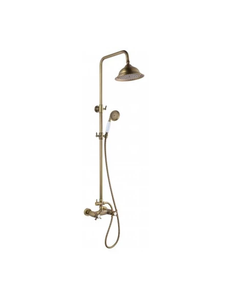 Colonne de douche avec robinetterie RETRO THERMOSTATIQUE - ROUSSEAU