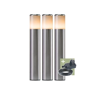 ludeco - sten set (3 pcs) - stand light - 12 v - 90 lm - 1 w - warm white