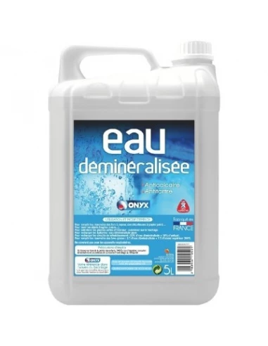 Eau déminéralisée anti-calcaire et anti-tartre 5 litres - ONYX