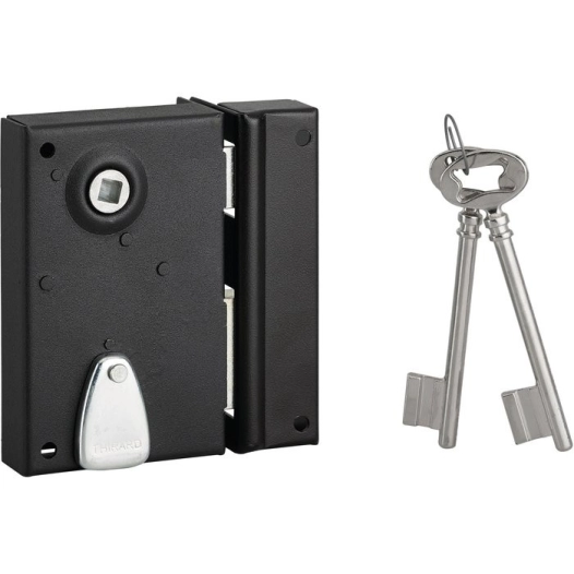 Serrure verticale pene dormant 1/2 tour gauche