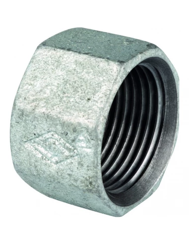 bouchon galva hexagonal f26x34