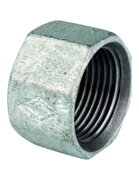 bouchon galva hexagonal f26x34