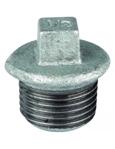 bouchon galva bourrelet m15x21