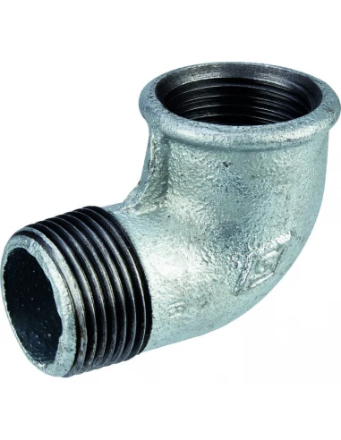 coude fonte galva 90° mf26x34