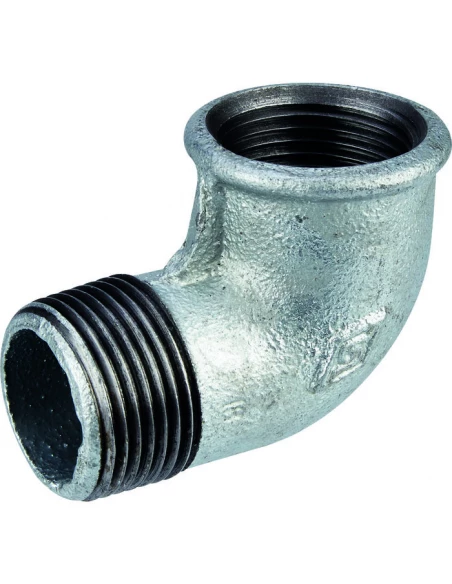 coude fonte galva 90° mf26x34