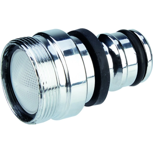 nez de robinet brise-jet male
