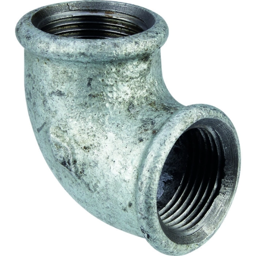coude fonte galva 90 ff20x27