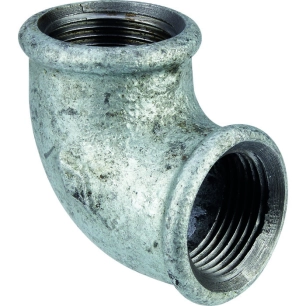 coude fonte galva 90 ff20x27
