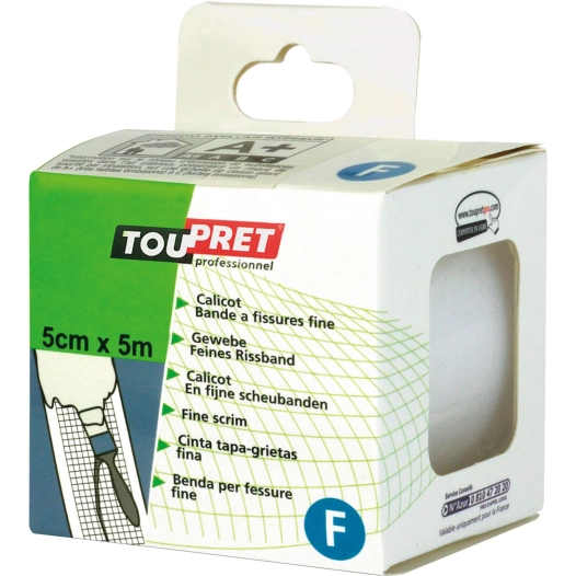 TOUPRET Les ESSENTIELS Bande à fissures fine_5cmx5m - TOUPRET