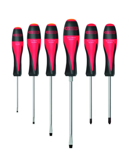 jeu de 6 tournevis fente ph