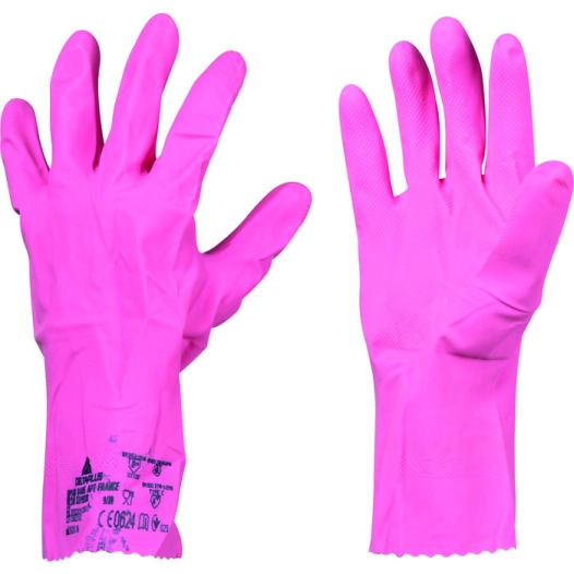 gant menage latex rose 9/10