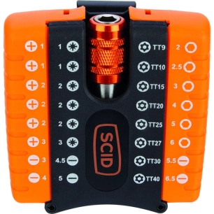 coff.33 pces embouts viss.25mm