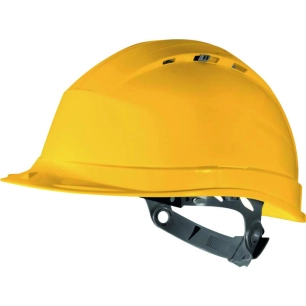 casque chantier jaune ajust.