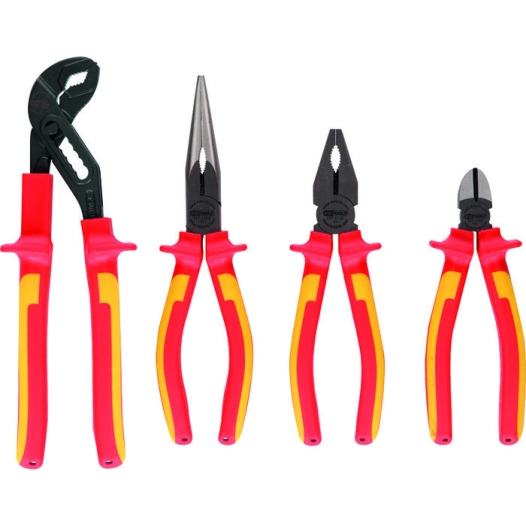 jeu de 4 pinces isolées