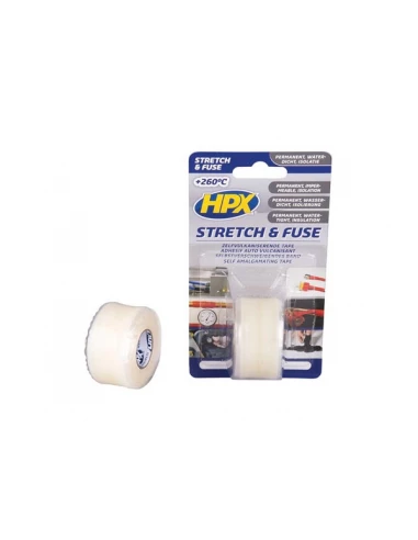 stretch & fuse self fusion tape - transparent 25mm x 3m
