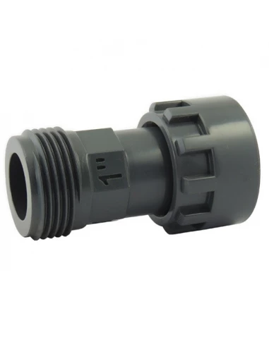 Raccord union male femelle 1' (26 x 34) PVC pression - CODITAL