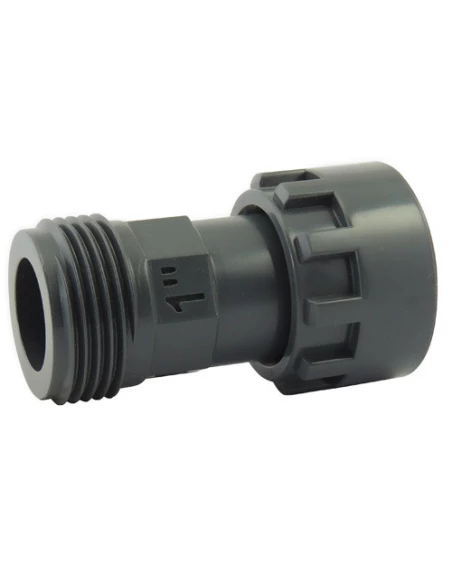 Raccord union male femelle 1' (26 x 34) PVC pression - CODITAL