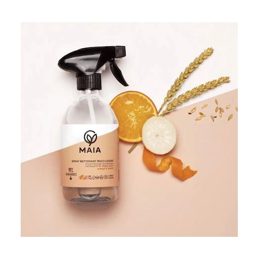 Spray nettoyant parfait orange basilic - MAIA