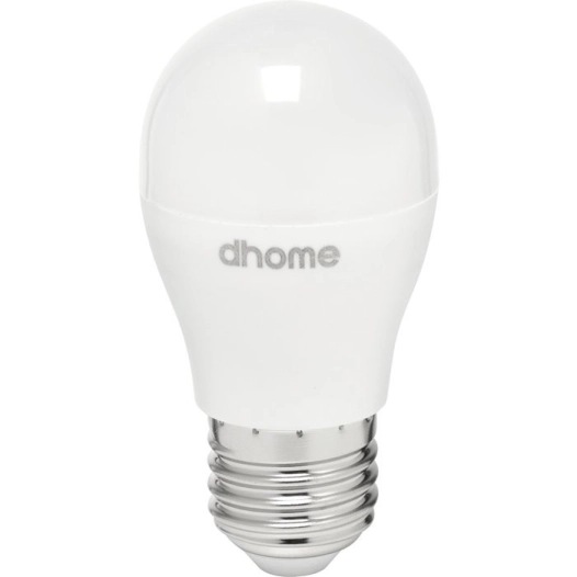 Ampoule led sphérique douille E27 2700k 806lm - 7 watts - DHOME