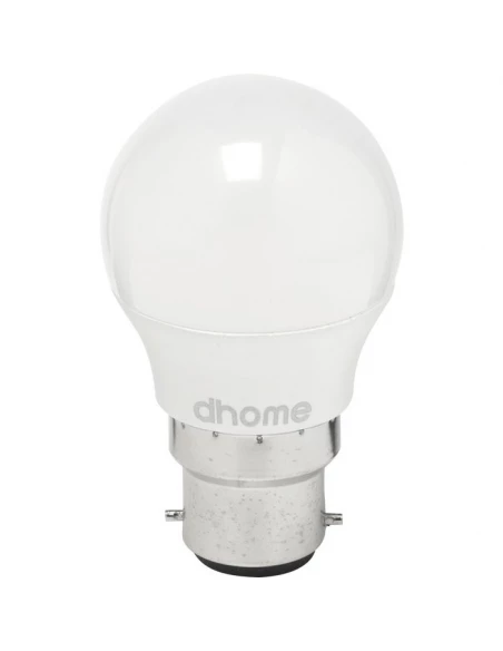 Ampoule led sphérique douille B22 2700k 470lm - 5 watts - DHOME