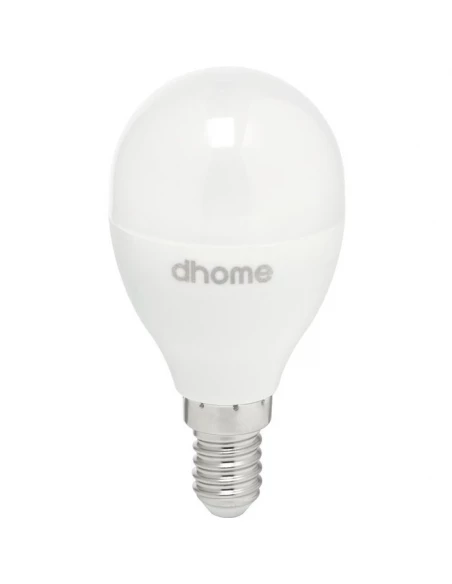 Ampoule led sphérique douille E14 2700k 806lm - 7 watts - DHOME