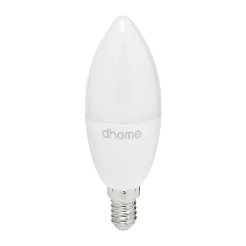 Ampoule led flamme douille E14 2700k 806lm - 7 watts - DHOME