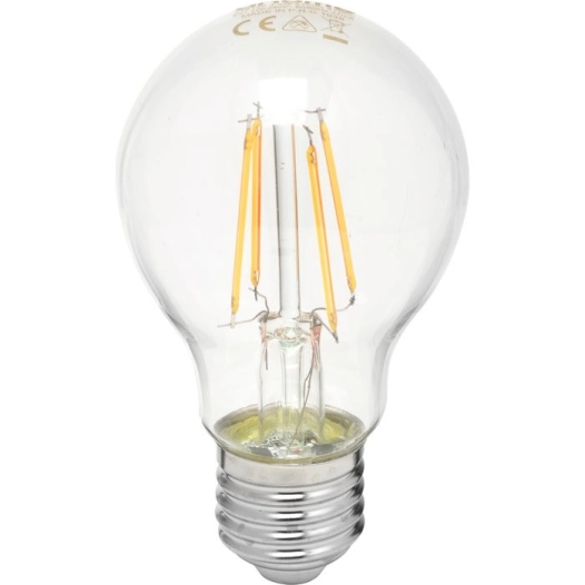 Ampoule led à filament claire douille E27 2700k 806 lumens - 7 watts - DHOME